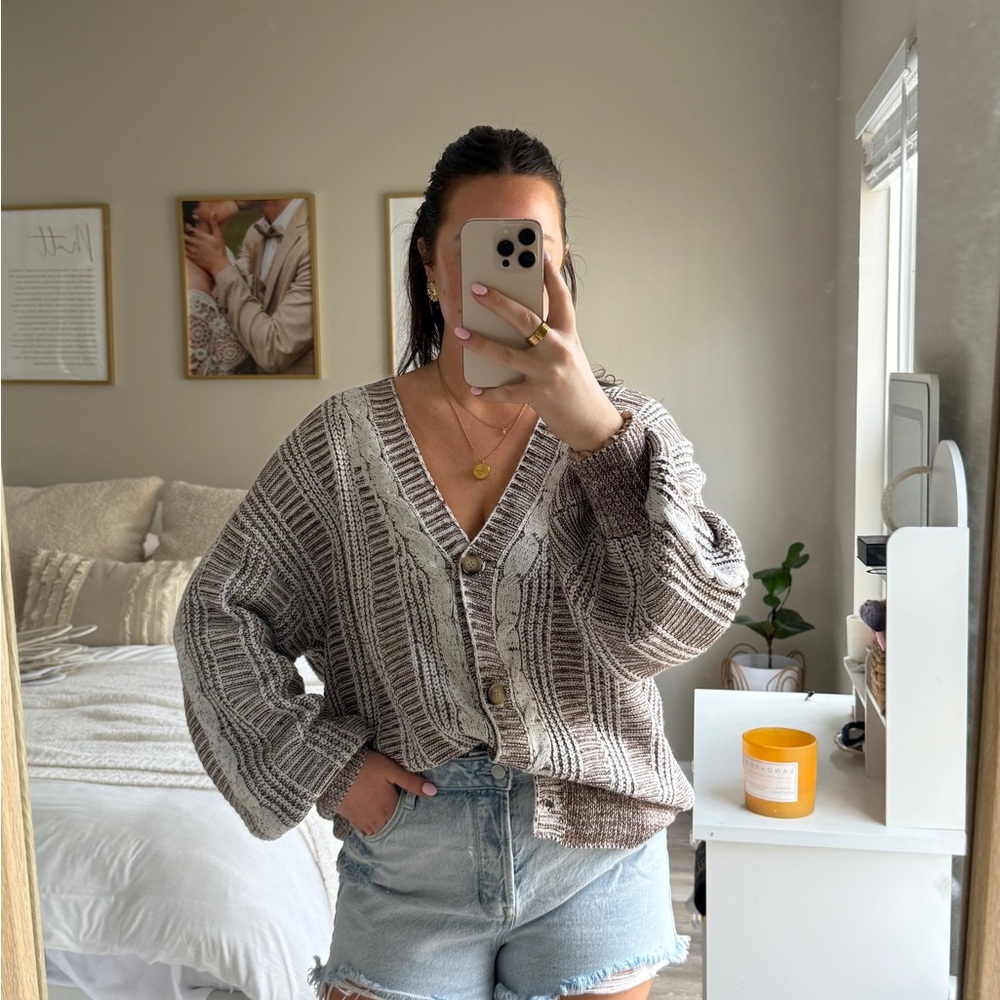 Women's Knit Cardigan Sweater